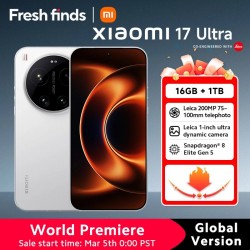 Смартфон Xiaomi 17 Ultra 5G 16/1TB (NFC) (Global Version) White (белый)