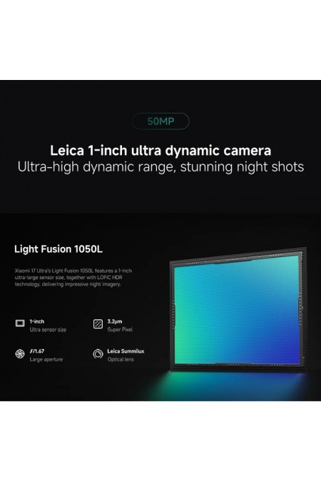 Смартфон Xiaomi 17 Ultra 5G 16/1TB (NFC) (Global Version) White (белый) 4