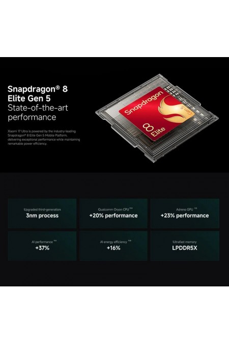 Смартфон Xiaomi 17 Ultra 5G 16/1TB (NFC) (Global Version) White (белый) 5