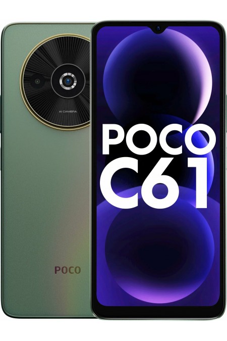 Смартфон Xiaomi POCO C61 4/128GB Green (зеленый) 