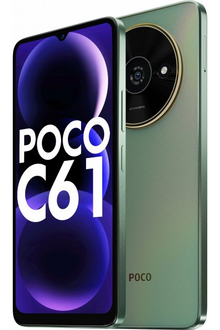 Смартфон Xiaomi POCO C61 4/128GB Green (зеленый) 5