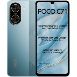 Смартфон Xiaomi Poco C71 3/64GB (NFC) (RU/A) Blue (синий)