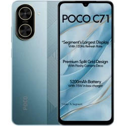 Смартфон Xiaomi Poco C71 3/64GB (NFC) (RU/A) Blue (синий)