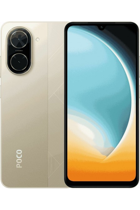Смартфон Xiaomi Poco C71 3/64GB (NFC) Gold (золотой) 
