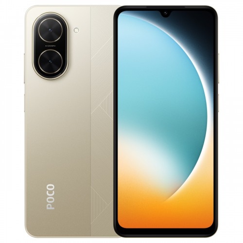 Смартфон Xiaomi Poco C71 3/64GB (NFC) (RU/A) Gold (золотой) 6