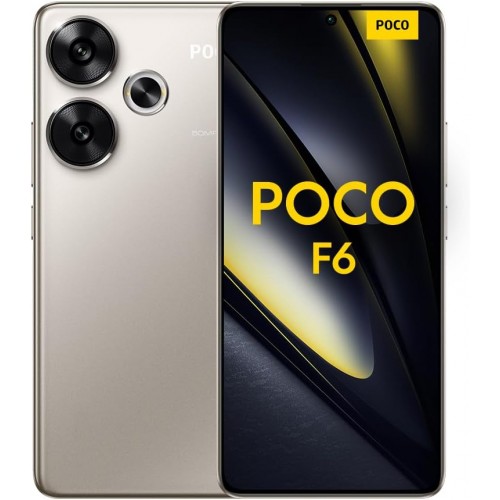 Смартфон Xiaomi Poco F6 5G 12/512GB (NFC) (Global Version) Titanium (титановый) 5