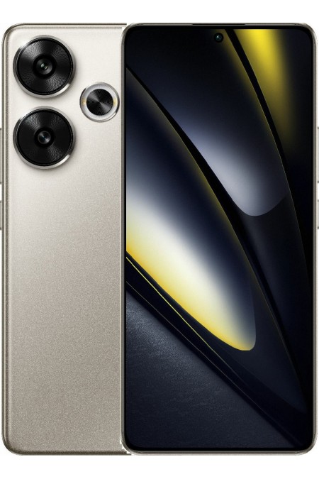 Смартфон Xiaomi Poco F6 5G 12/512GB (NFC) Titanium (титановый) 