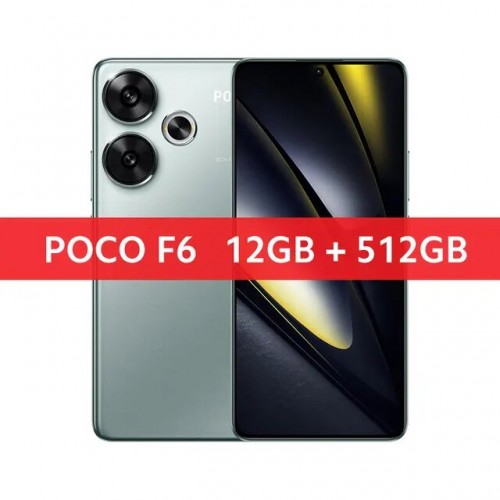 Смартфон Xiaomi Poco F6 5G 12/512GB (NFC) (RU/A) Green (зеленый) 8
