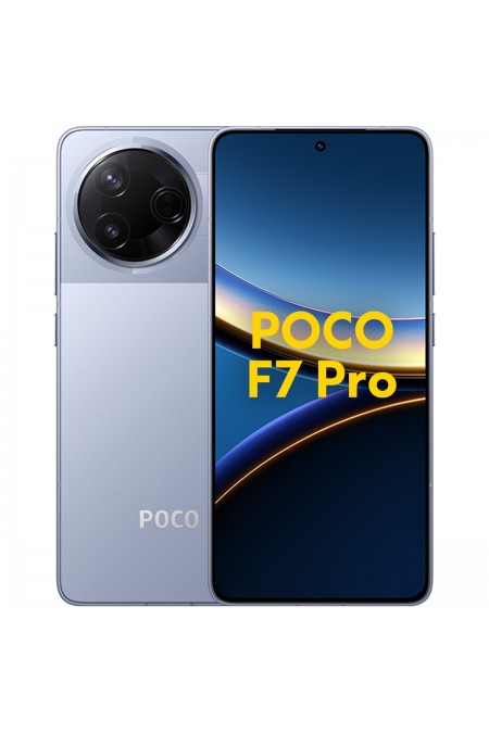 Смартфон Xiaomi Poco F7 Pro 5G 12/512GB (NFC) Blue (голубой) 