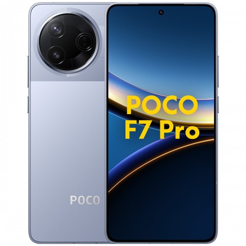 Смартфон Xiaomi Poco F7 Pro 5G 12/512GB (NFC) Blue (голубой) 