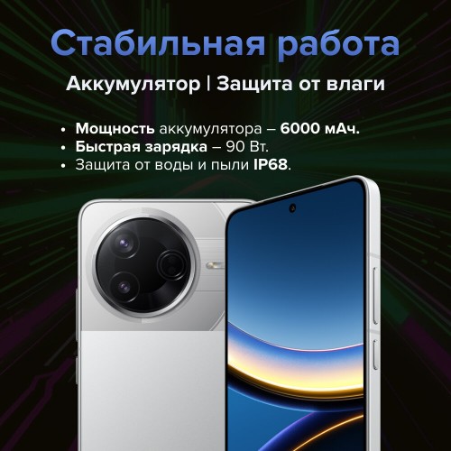 Смартфон Xiaomi Poco F7 Pro 5G 12/512GB (NFC) (Global Version) Silver (серебристый) 3