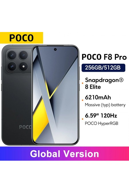 Смартфон Xiaomi Poco F8 Pro 5G 12/256GB (NFC) Blue (голубой) 1