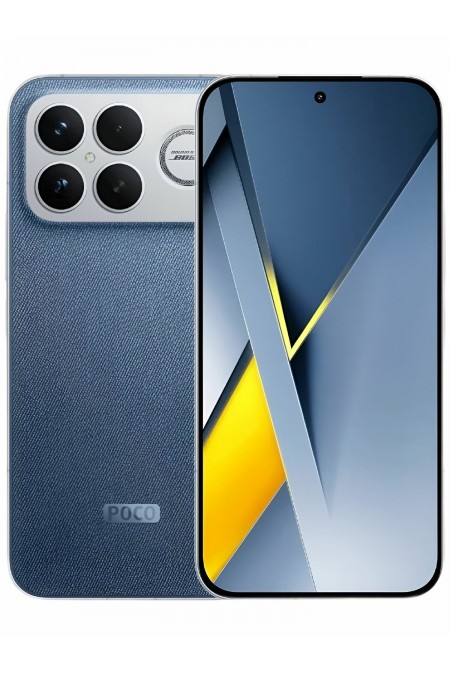 Смартфон Xiaomi Poco F8 Ultra 5G 16/512GB (NFC) Denim Blue (джинсовый синий) 