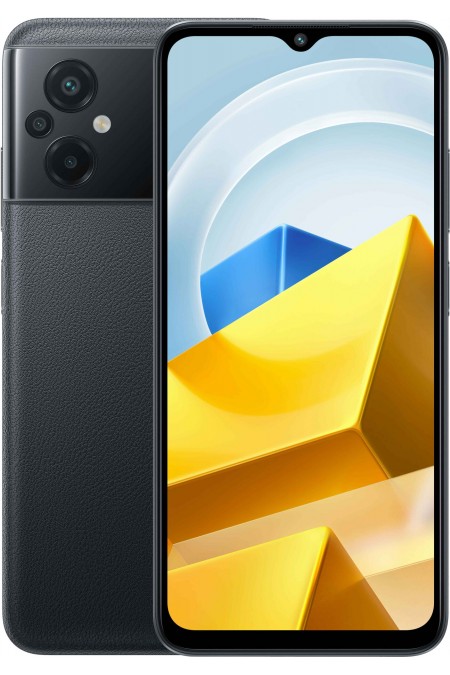 Смартфон Xiaomi POCO M5 4/64GB (NFC) Black (черный) 
