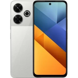 Смартфон Xiaomi POCO M6 8/256GB (Global Version) Silver (серебристый)