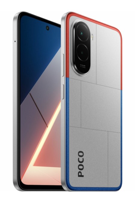 Смартфон Xiaomi POCO M7 8/256GB (NFC) Silver (серебристый) 