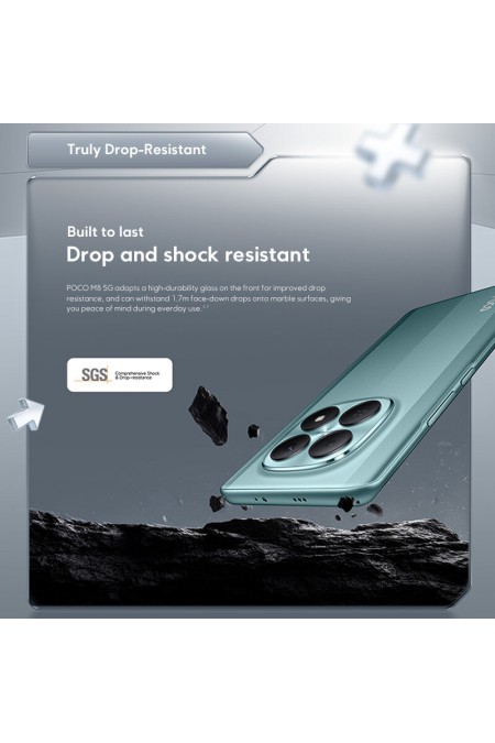 Смартфон Xiaomi POCO M8 5G 8/512GB (NFC) Sliver (серебристый) 1