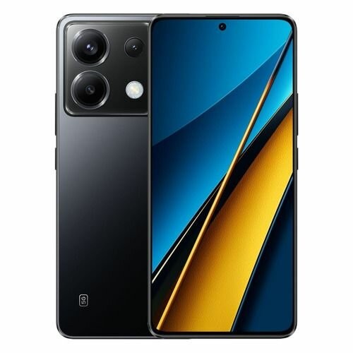 Смартфон Xiaomi POCO X6 5G 12/256GB (NFC) Black (черный) 