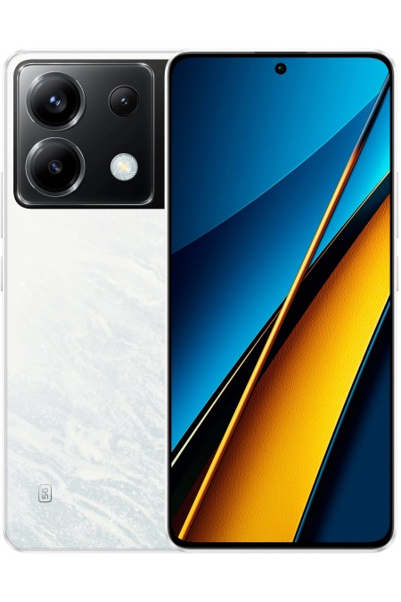 Смартфон Xiaomi POCO X6 5G 12/256GB (NFC) White (белый) 
