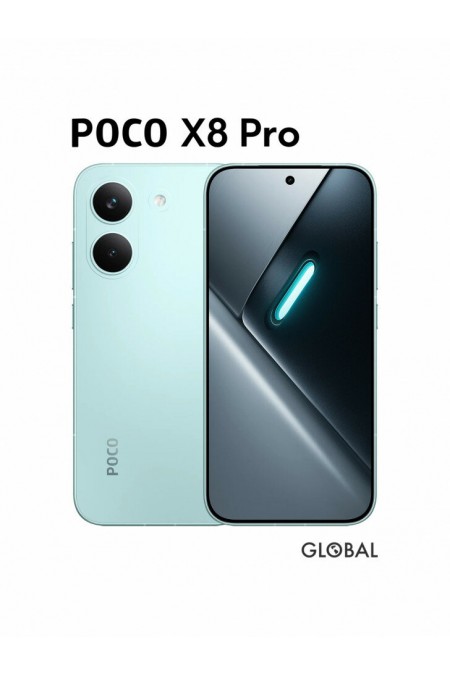 Смартфон Xiaomi POCO X8 Pro 5G 8/256GB (NFC) Mint Green (мятный зеленый) 