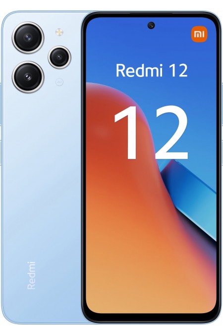 Смартфон Xiaomi Redmi 12 8/256GB (NFC) Sky Blue (небесно-голубой) 