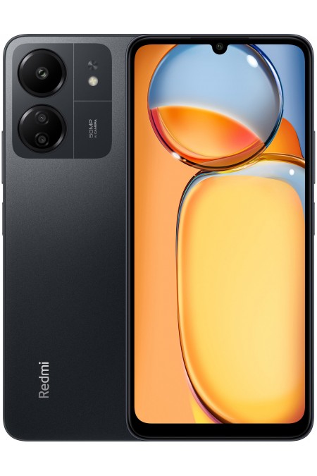 Смартфон Xiaomi Redmi 13C 4/128GB (No charger) Midnight Black (полночный черн) 