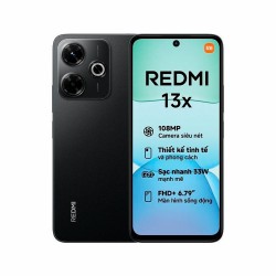 Смартфон Xiaomi Redmi 13x 8/256GB Midnight Black (полночный черный)