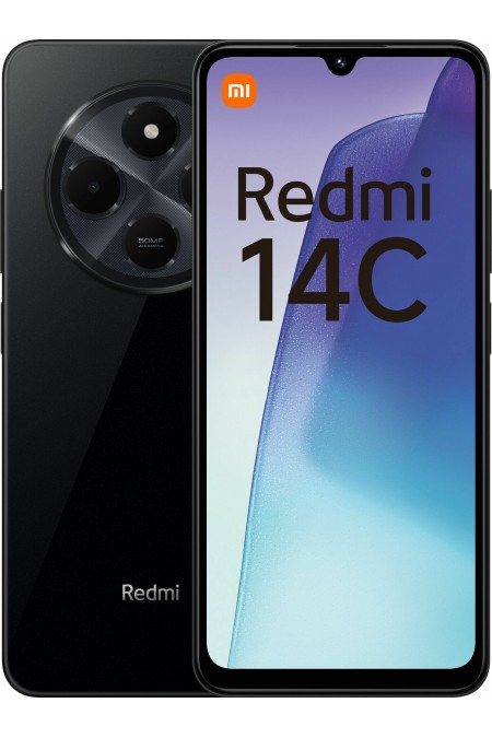 Смартфон Xiaomi Redmi 14C 8/256GB (NFC) Midnight Black (полночный черный) 