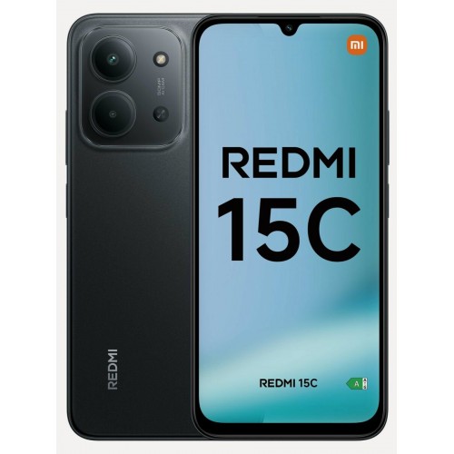 Смартфон Xiaomi Redmi 15C 4/128GB (NFC) (RU/A) Midnight Black (полночный черный) 