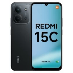 Смартфон Xiaomi Redmi 15C 8/256GB (NFC) (RU/A) Midnight Black (полночный черный)