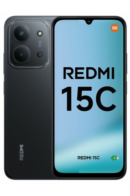 Смартфон Xiaomi Redmi 15C 8/256GB (NFC) Midnight Black (полночный черный) 
