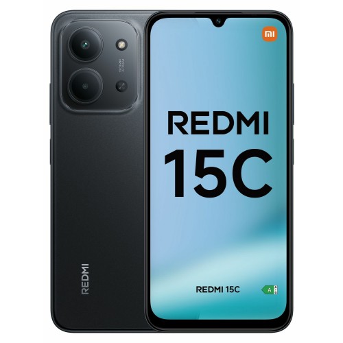 Смартфон Xiaomi Redmi 15C 8/256GB (NFC) Midnight Black (полночный черный) 