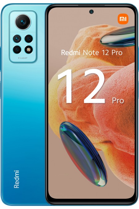 Смартфон Xiaomi Redmi Note 12 Pro 4G 8/256GB (NFC) Glacier Blue (голубой ледник) 