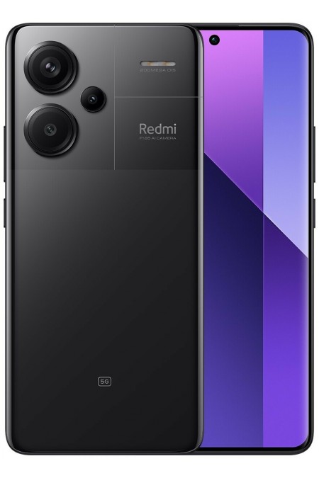 Смартфон Xiaomi Redmi Note 13 Pro+ 5G 12/512GB (NFC) Midnight Black (полночный черный) 