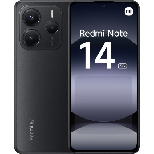 Смартфон Xiaomi Redmi Note 14 5G 6/128GB (NFC) (Global Version) no charger Midnight Black (полночный черный) 