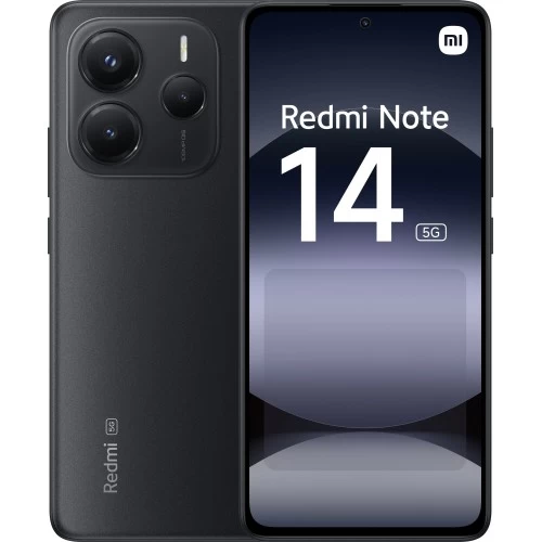 Смартфон Xiaomi Redmi Note 14 5G 6/128GB (NFC) (Global Version) no charger Midnight Black (полночный черный) 