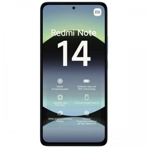 Смартфон Xiaomi Redmi Note 14 6/128GB Ocean Blue (голубой океан) 1