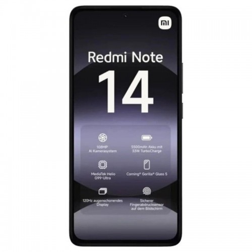 Смартфон Xiaomi Redmi Note 14 8/128GB (NFC) Midnight Black (полночный черный) 4