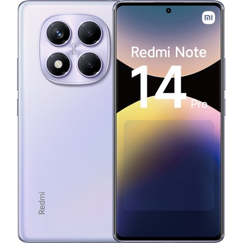 Смартфон Xiaomi Redmi Note 14 Pro 12/256GB (NFC) (Global Version) Aurora Purple (фиолетовое сияние) 