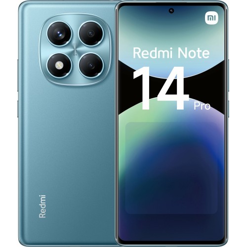 Смартфон Xiaomi Redmi Note 14 Pro 12/512GB (NFC) (RU/A) Ocean Blue (голубой океан) 