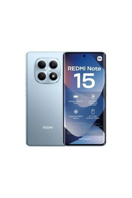 Смартфон Xiaomi Redmi Note 15 8/128GB Glacier Blue (синий) 5