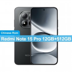 Смартфон Xiaomi Redmi Note 15 Pro 5G 12/512GB (NFC) Black (черный)