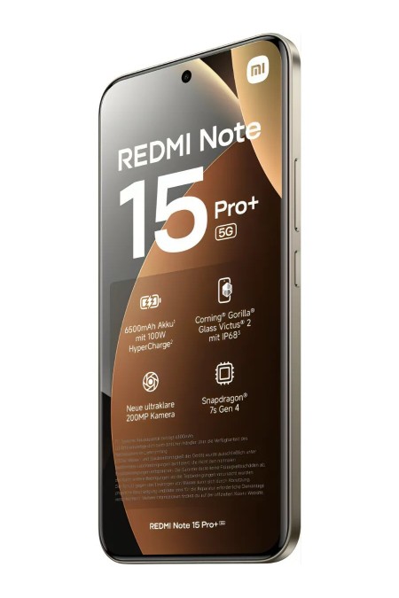 Смартфон Xiaomi Redmi Note 15 Pro+ 5G 12/512GB (NFC) Mocha Brown (коричневый) 1