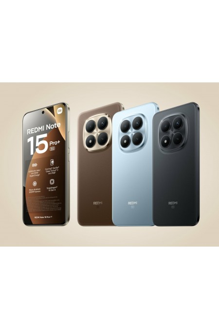 Смартфон Xiaomi Redmi Note 15 Pro+ 5G 12/512GB (NFC) Mocha Brown (коричневый) 5