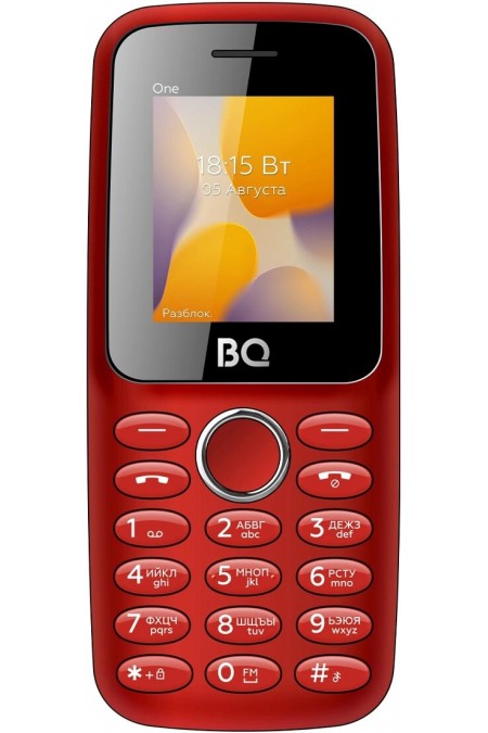 Телефон BQ 1800L One Red (красный) 1