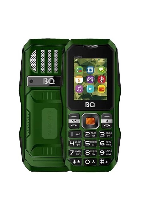 Телефон BQ 1842 Tank mini Green (зеленый) 