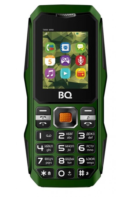 Телефон BQ 1842 Tank mini Green (зеленый) 3