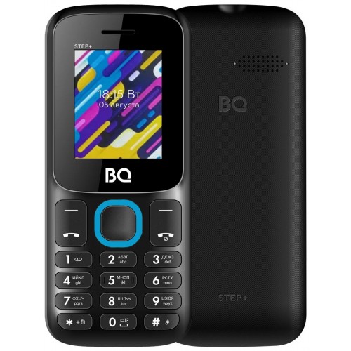 Телефон BQ 1848 Step+ Black/Blue (черный/синий) 
