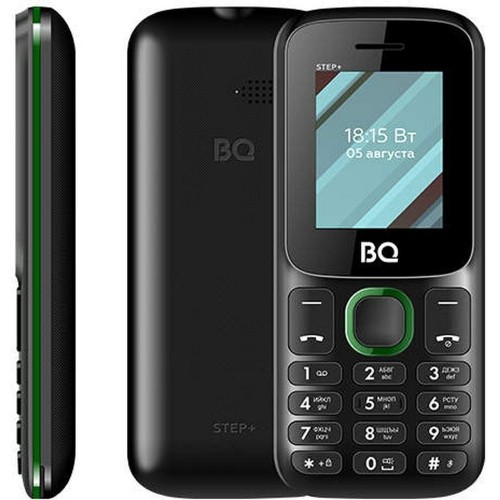 Телефон BQ 1848 Step+ Black/Green (черный/зеленый) 3