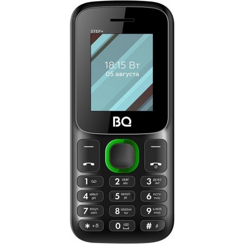 Телефон BQ 1848 Step+ Black/Green (черный/зеленый) 4